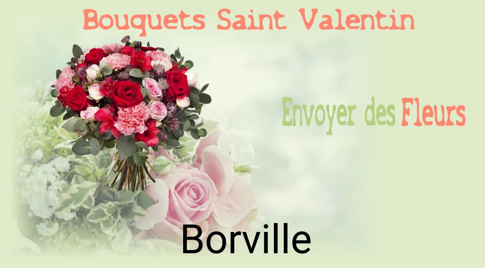 Roses de Saint-Valentin livrées à Borville